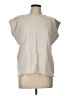 Zara Ivory Sleeveless T-Shirt Size L - photo 1