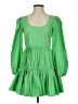 Rhode 100% Cotton Green Casual Dress Size 0 - photo 1
