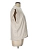 Zara Ivory Sleeveless T-Shirt Size L - photo 4