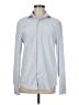 Zara Blue Long Sleeve Button-Down Shirt Size M - photo 1