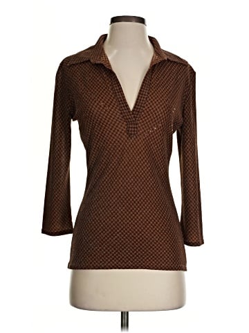 Sharagano 3/4 Sleeve Top (view 1)