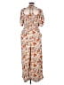 Assorted Brands 100% Polyester Orange Casual Dress Size XL - photo 2