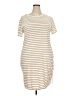 Universal Thread Stripes Ivory Casual Dress Size XXL - photo 1