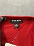 Torrid 100% Polyester Burgundy 3/4 Sleeve Blouse Size 1X Plus (1) - photo 7