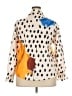 Unbranded Color Block Ivory Long Sleeve Blouse Size XXL - photo 2