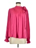 Adam Lippes 100% Polyester Pink Long Sleeve Blouse Size 6 - photo 1
