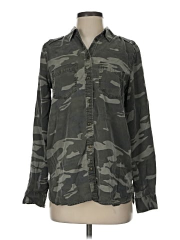 Express Long Sleeve Button-Down Shirt (view 1)