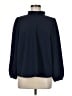J.Crew 100% Polyester Blue Long Sleeve Blouse Size M - photo 1