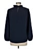 J.Crew 100% Polyester Blue Long Sleeve Blouse Size M - photo 2