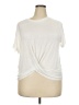 Zella Ivory Short Sleeve Top Size 2X - photo 1