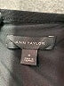 Ann Taylor Solid Black Formal Skirt Size 10 - photo 4