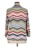 Cato Chevron-herringbone Silver Turtleneck Sweater Size XL - photo 2