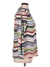 Cato Chevron-herringbone Silver Turtleneck Sweater Size XL - photo 4