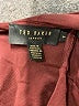 Ted Baker London Solid Burgundy Cocktail Dress Size 4 (1) - photo 7