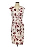 Chaps Floral Ivory Cocktail Dress Size L - photo 1