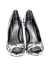 Coach Graphic Silver Heels Size 8 - photo 2