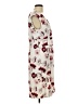 Chaps Floral Ivory Cocktail Dress Size L - photo 4