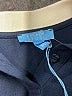 Escada 100% Cotton Blue Long Sleeve Polo Size M - photo 7