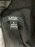 MSK Solid Black Casual Dress Size S - photo 7