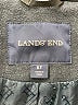 Lands' End Black Blue Wool Coat Size 6 - photo 6