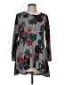 Chico's Floral Gray Pullover Sweater Size M - photo 1
