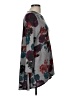 Chico's Floral Gray Pullover Sweater Size M - photo 4