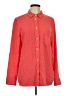 J.Crew 100% Cotton Chevron-herringbone Red Long Sleeve Button-Down Shirt Size L (estimated) - photo 1