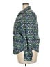 Assorted Brands 100% Cotton Print Teal Long Sleeve Button-Down Shirt Size 18 - photo 5