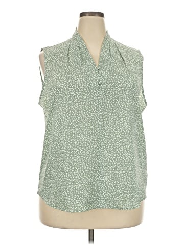 Adrianna Papell Sleeveless T-Shirt (view 1)