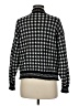 Aqua Checkered-gingham Black Cardigan Size M - photo 2