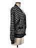 Aqua Checkered-gingham Black Cardigan Size M - photo 4