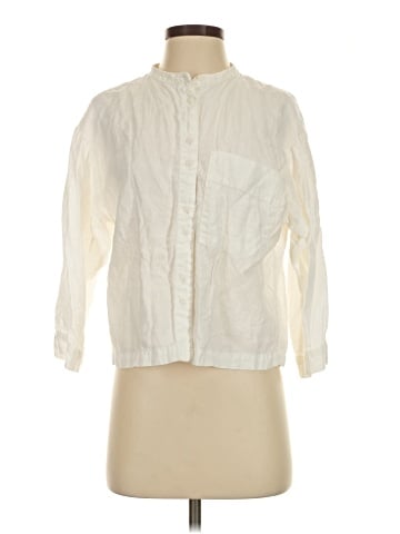 Everlane 3/4 Sleeve Blouse (view 1)