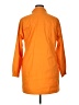 Doncaster Collection Solid Orange Raincoat Size 16 - photo 2