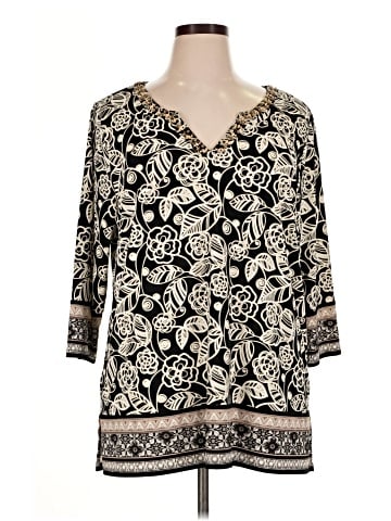 Rafaella 3/4 Sleeve Blouse (view 1)