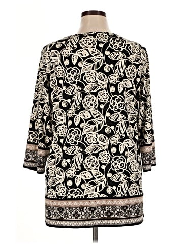 Rafaella 3/4 Sleeve Blouse (view 2)