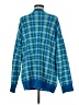 Zara Plaid Blue Cardigan Size M - photo 2