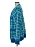 Zara Plaid Blue Cardigan Size M - photo 5