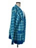 Zara Plaid Blue Cardigan Size M - photo 4