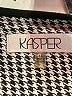 Kasper Houndstooth Gray Blazer Size 14 - photo 6