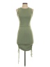 Lioness Solid Green Cocktail Dress Size XXS - photo 1