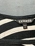 Express Stripes Black Casual Dress Size S - photo 7