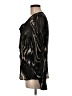 Tahari Animal Print Black Long Sleeve Blouse Size M (estimated) - photo 5
