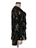 Tahari Animal Print Black Long Sleeve Blouse Size M (estimated) - photo 4