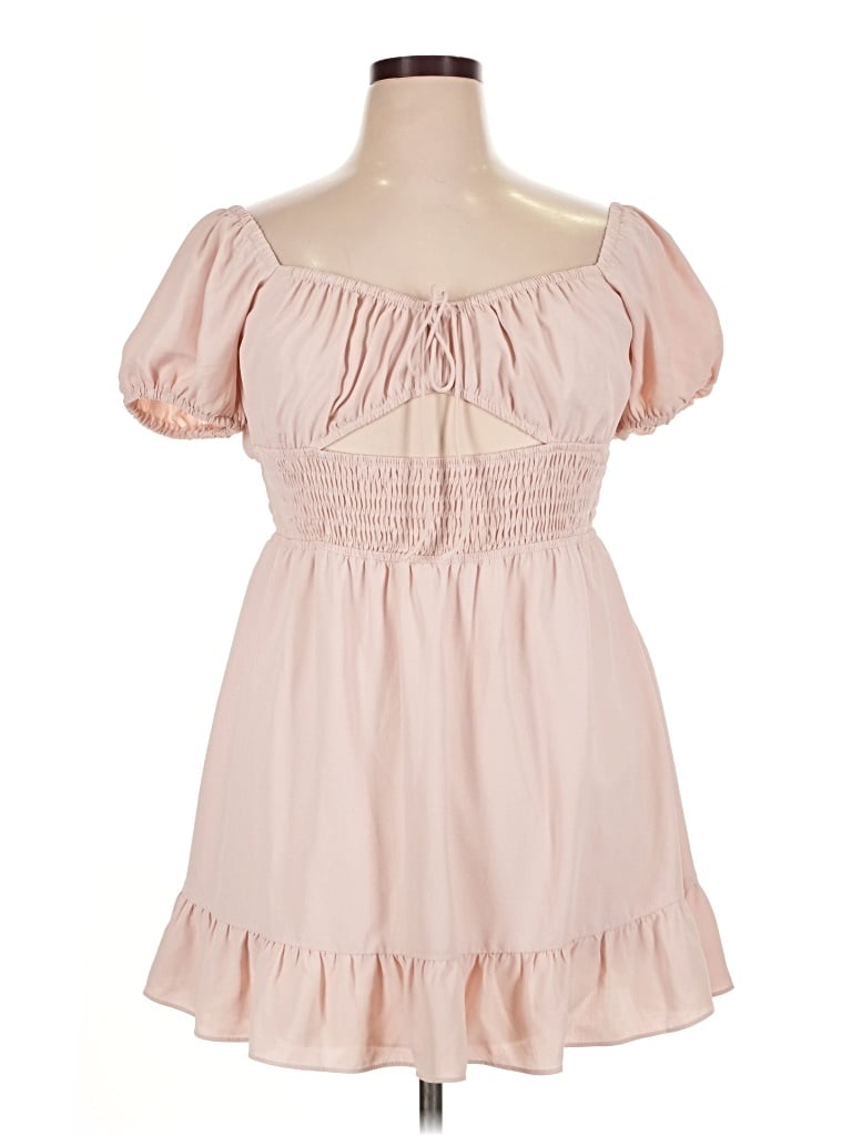 Pre-owned More To Come Casual Dress In Pink
