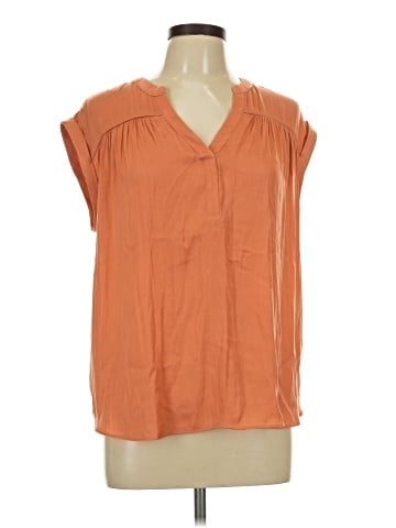 Maison d' Amelie Short Sleeve Blouse (view 1)