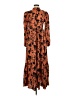 Shein 100% Polyester Brown Casual Dress Size S - photo 1