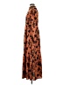 Shein 100% Polyester Brown Casual Dress Size S - photo 5