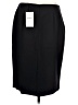 Theory Solid Black Wool Skirt Size 12 - photo 2