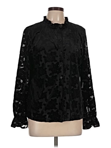 Marc New York Andrew Marc Long Sleeve Blouse (view 1)