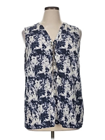 MICHAEL Michael Kors Sleeveless Silk Top (view 1)